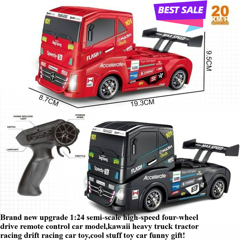 Rc Drift Car 1 24 Scale 4Wd - Cool Stuff Speelgoedauto Grappig cadeau-Hot 1:24