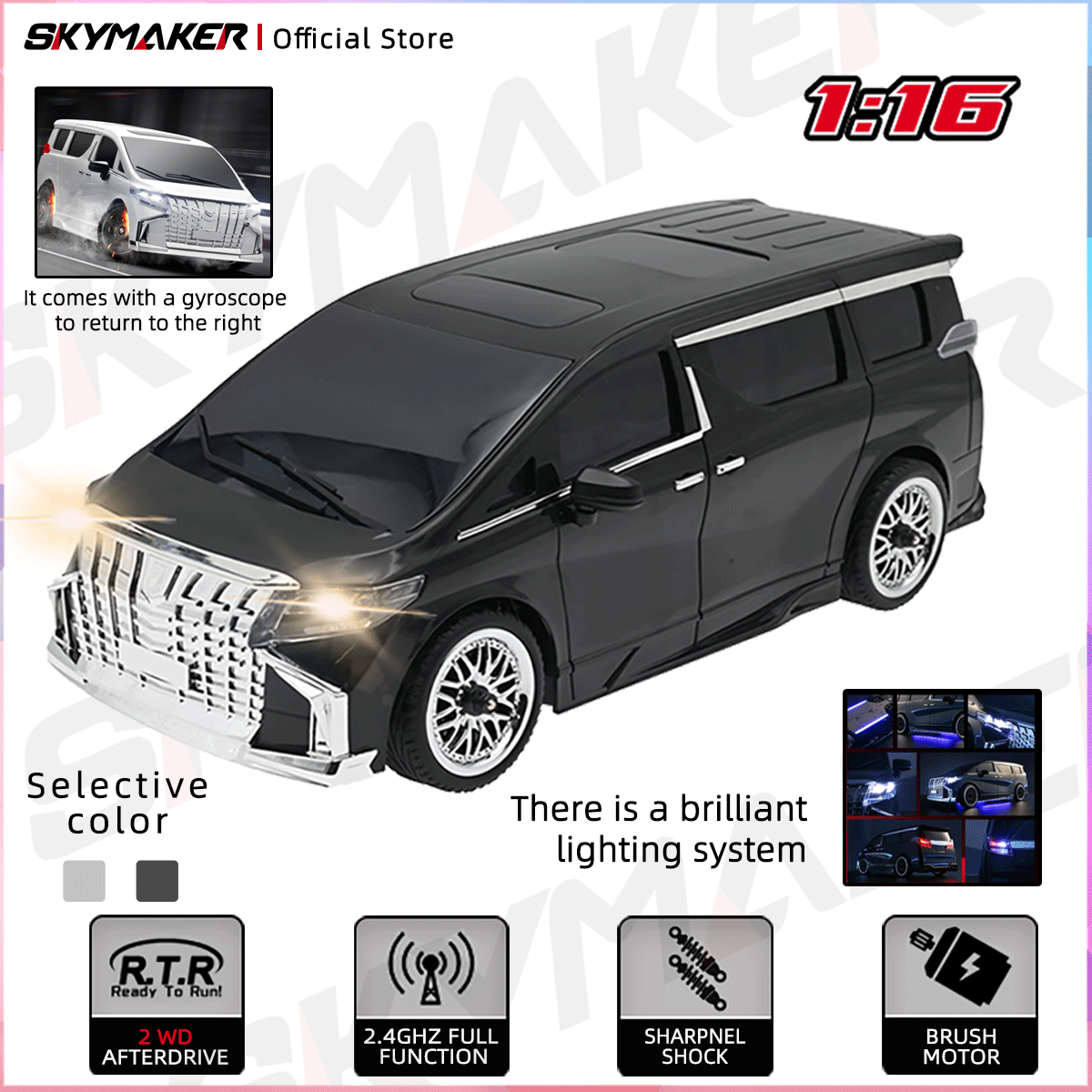 Rc Drift Car 1 24 Scale 4Wd - MN68 1:16 Schaal RC Drift Auto
