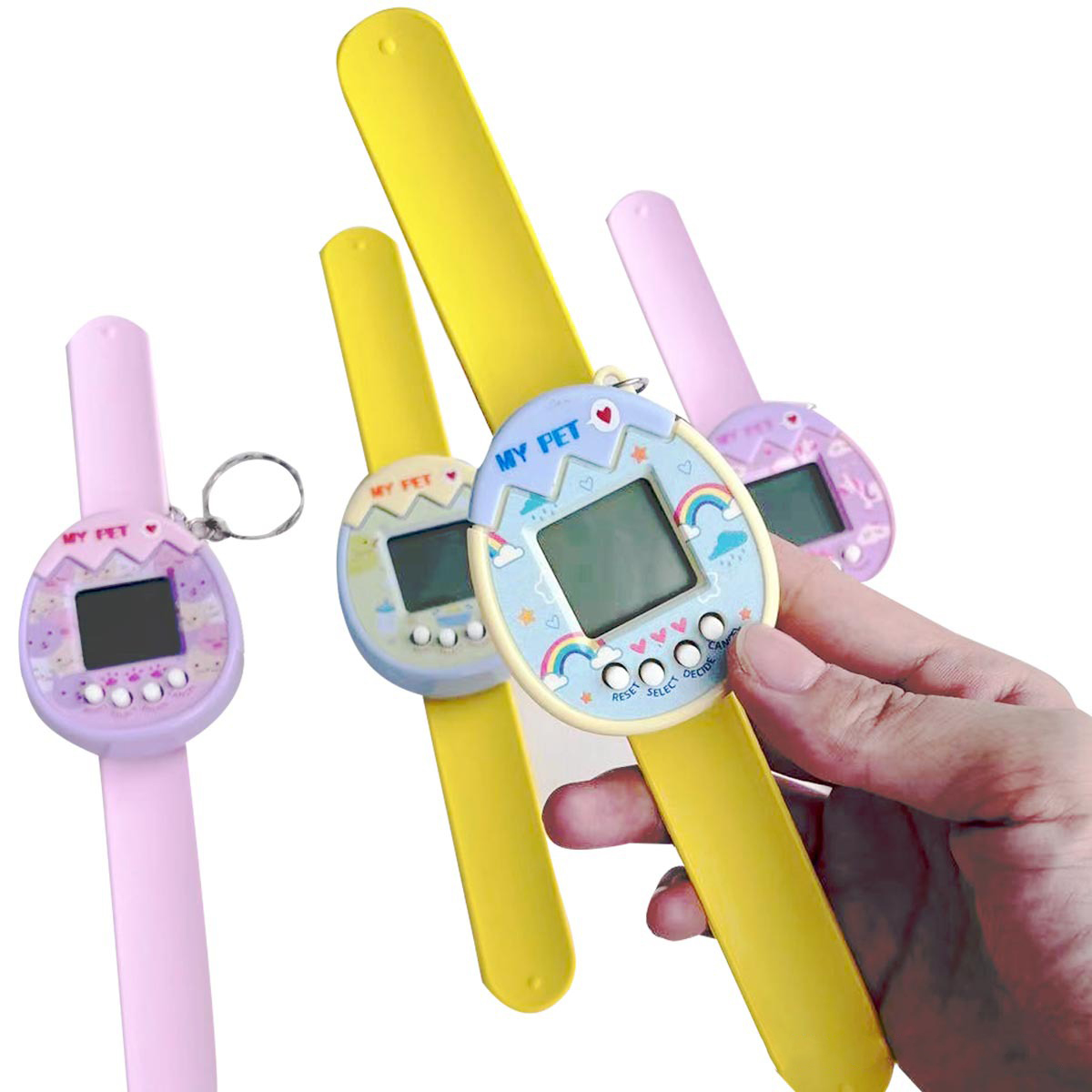 Tamagotchi Electronic Pet Virtual - Elektronisch huisdierhorloge Tamagotchi 160 Klassiekers Virtueel