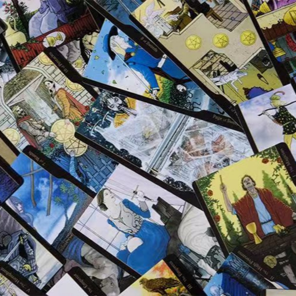 Tarot Cards Deck With Guidebook - Tegenstellingen Tarot Deck 12 * 7