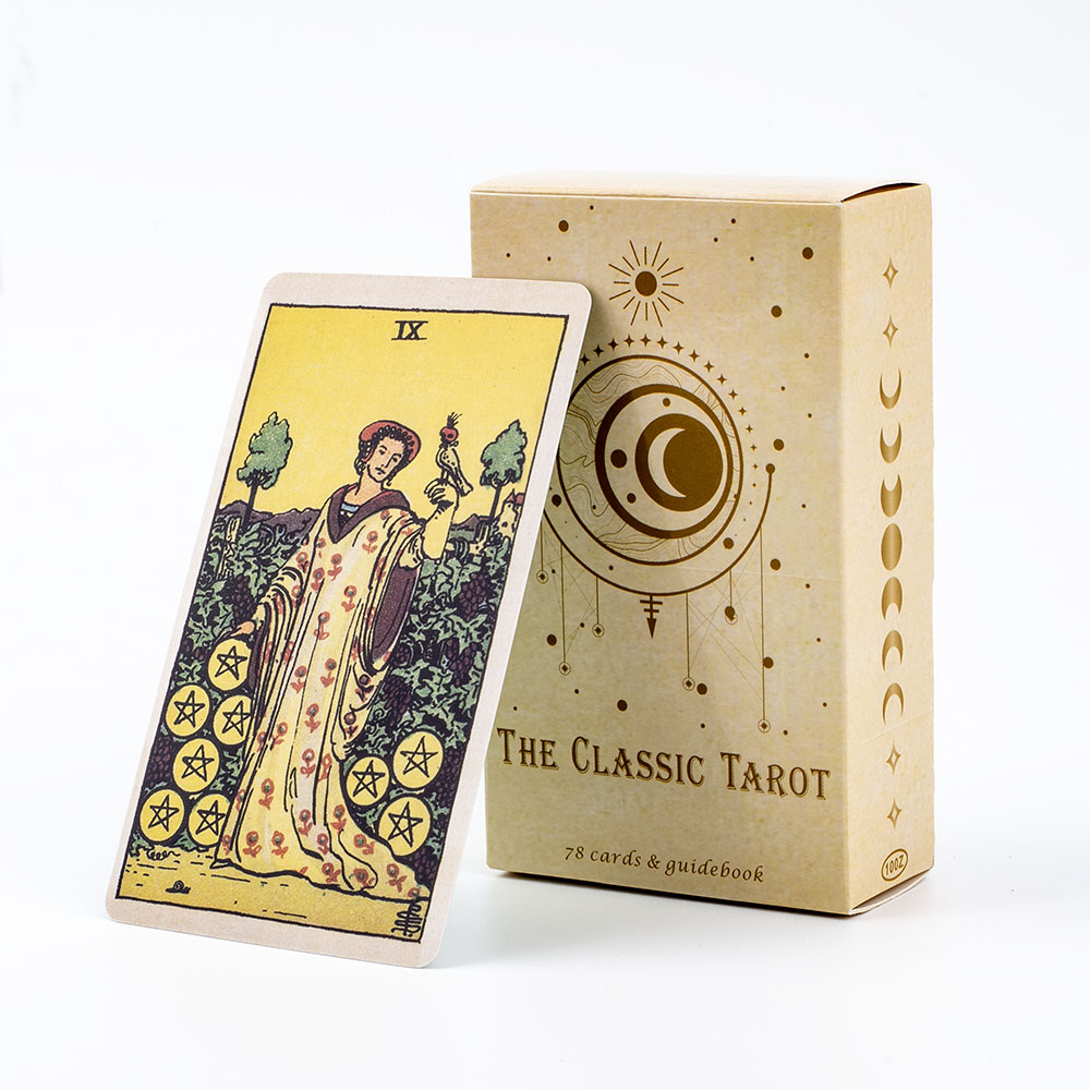 Tarot Cards Deck With Guidebook - Het klassieke Tarot-bordspel voor beginners 78