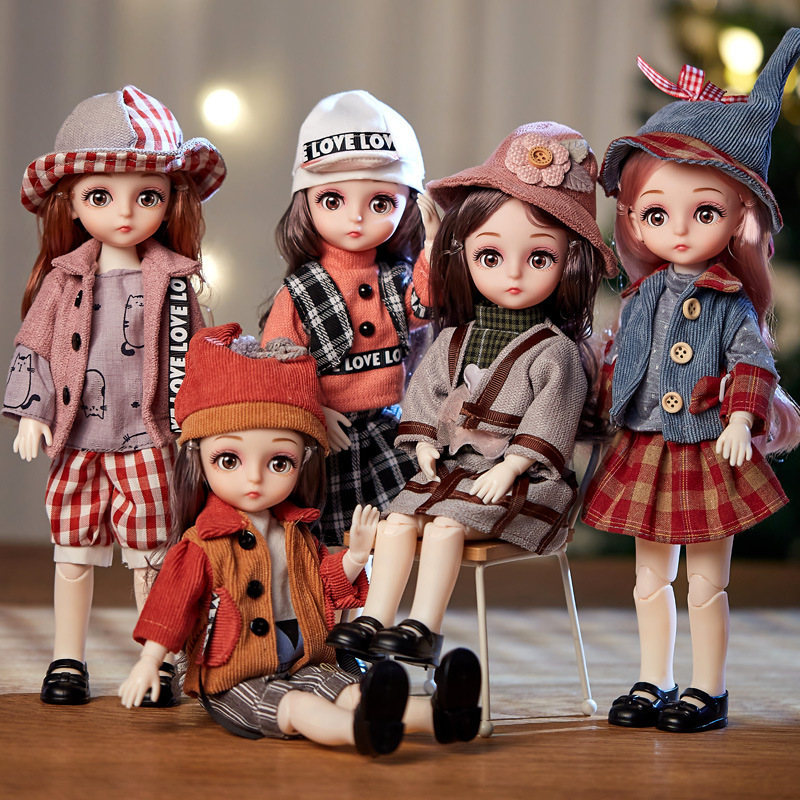 Bjd Doll 1 6 Full Set With Clothes - BJD pop 1/6 kogelgewricht volledige set