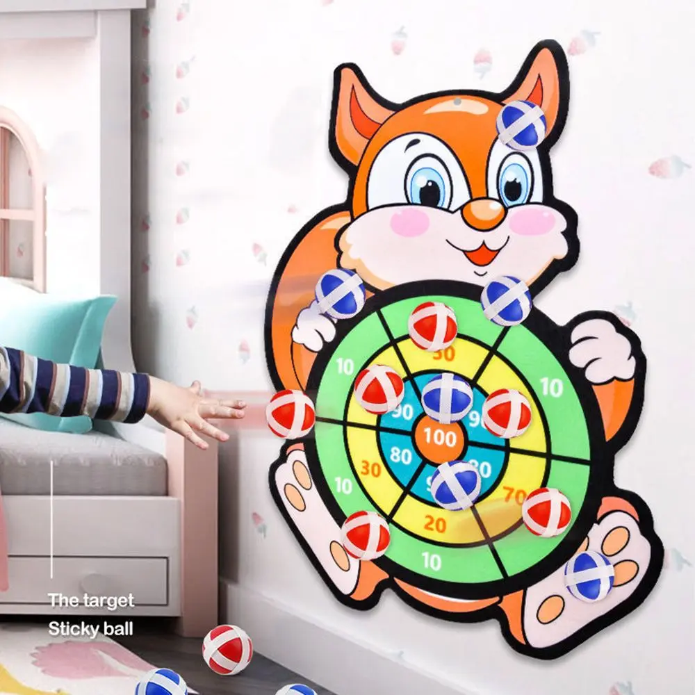 Board Games - Klassiek educatief buitenspeelgoed dartbord met kleverige