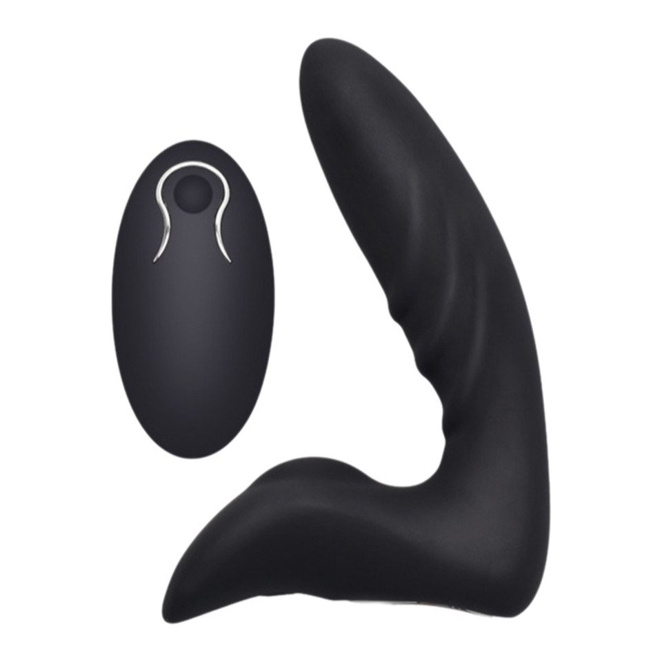 Remote Control Toys - Anale plug vibrator voor mannen, siliconen