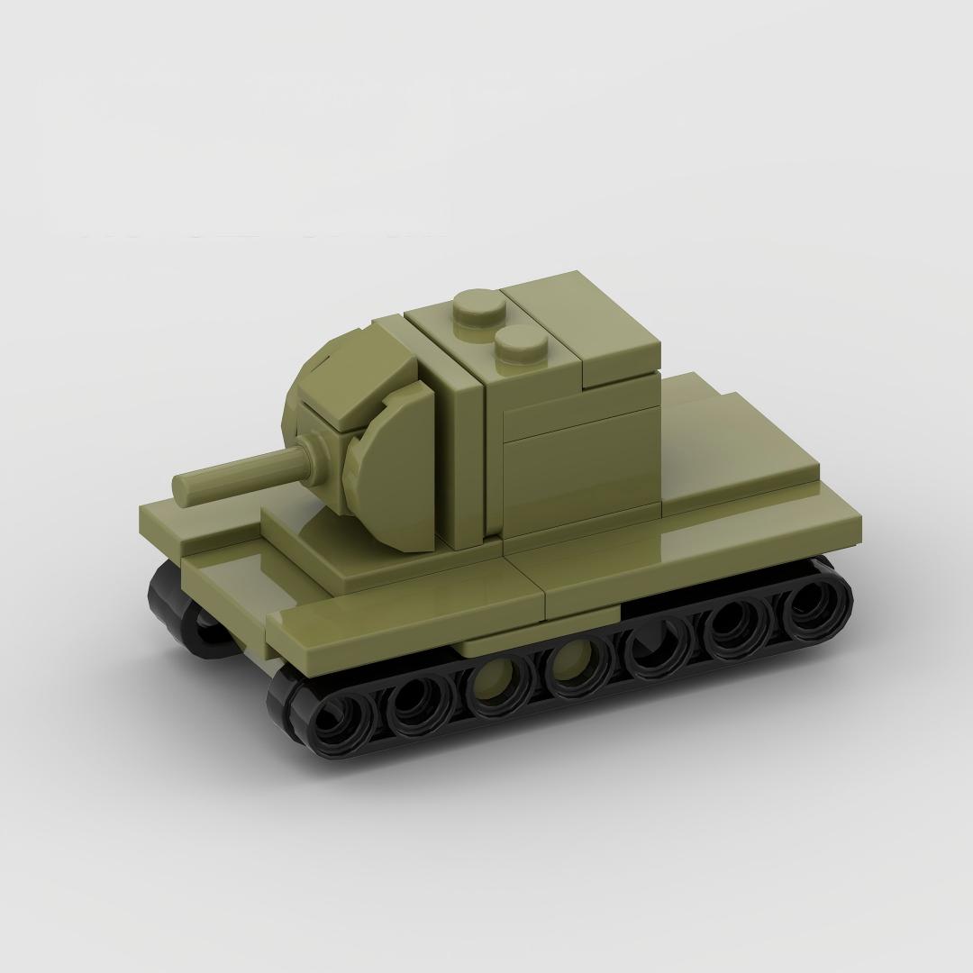 Lego Compatible Military Tank - Desktop Militair Voertuig Decor, Mini Zware