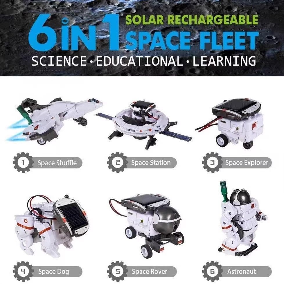 Stem Solar Robot Kit For Kids - STEM 12IN1 Solar Robot Kit Educatief