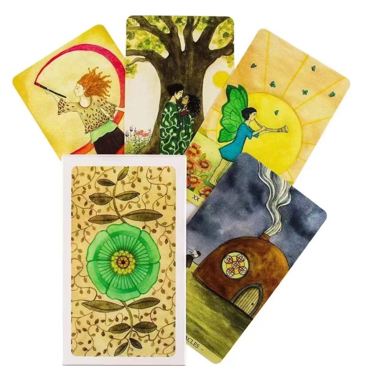 Tarot Cards Deck With Guidebook - Originele Tarotkaarten Duurzame Mara Lunne Tarot