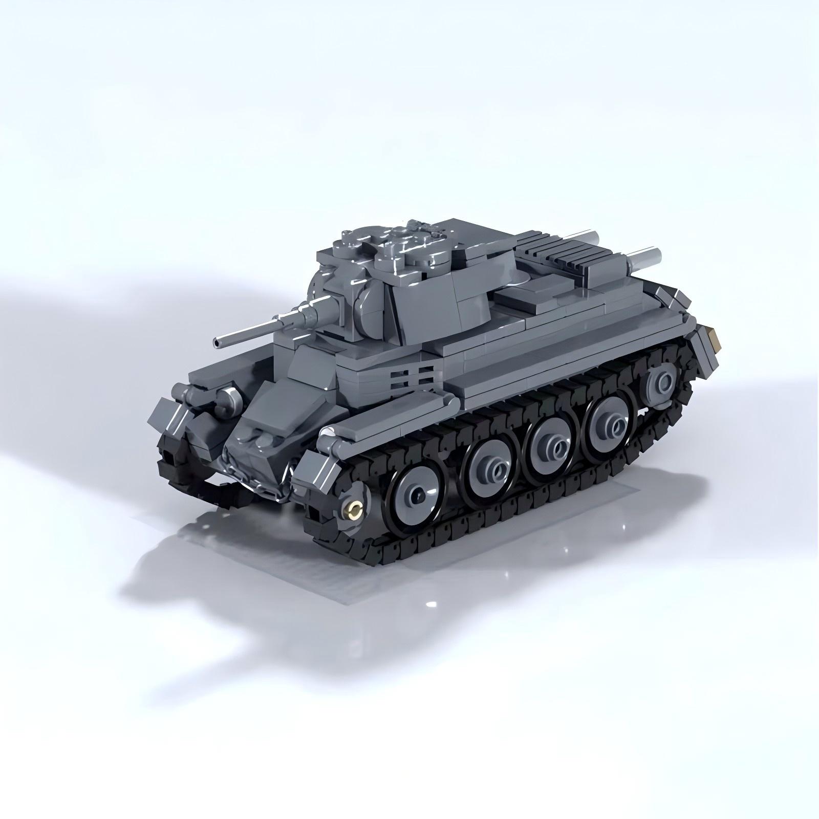 MOC Militaire Serie Rupspantse - Lego Compatible Military Tank recensie en prijs