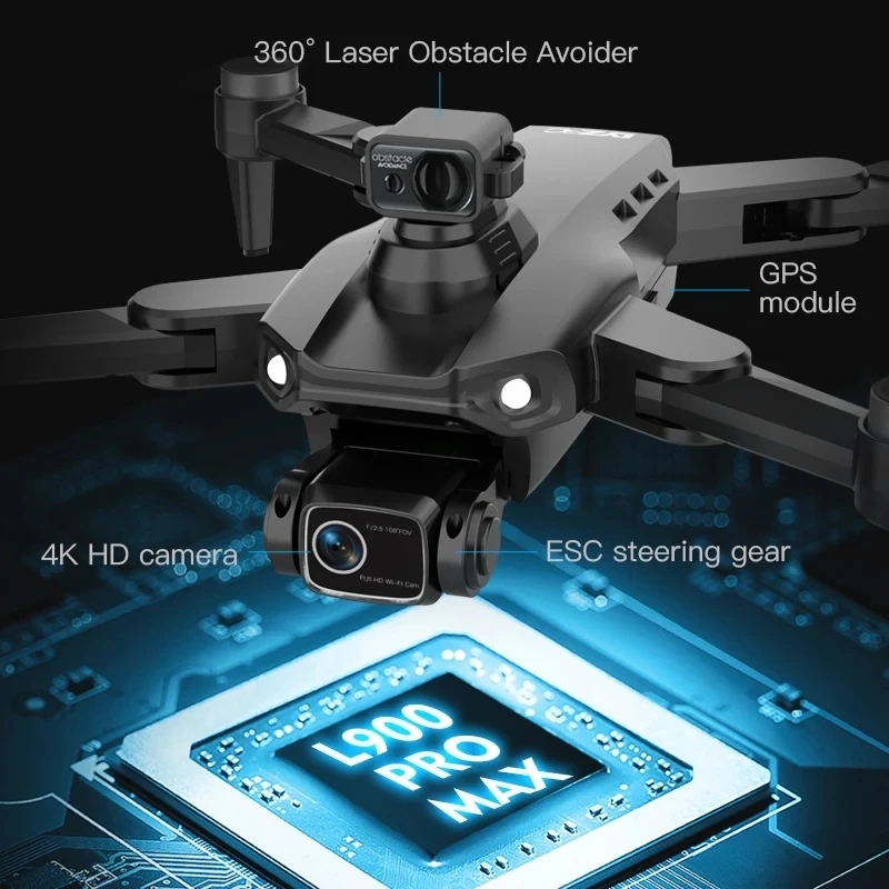 L900 Pro MAX GPS-drone 4K Prof - Fpv Brushless Rc Drone 4K recensie en prijs