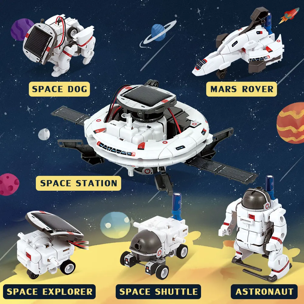 Zonne-Robot Speelgoed Kits Sta - Stem Solar Robot Kit For Kids recensie en prijs