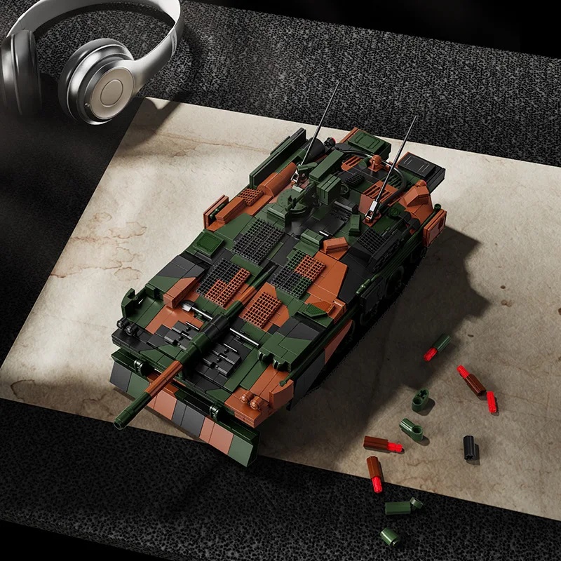 Zweedse STRV103B Tank Militair - Lego Compatible Military Tank recensie en prijs