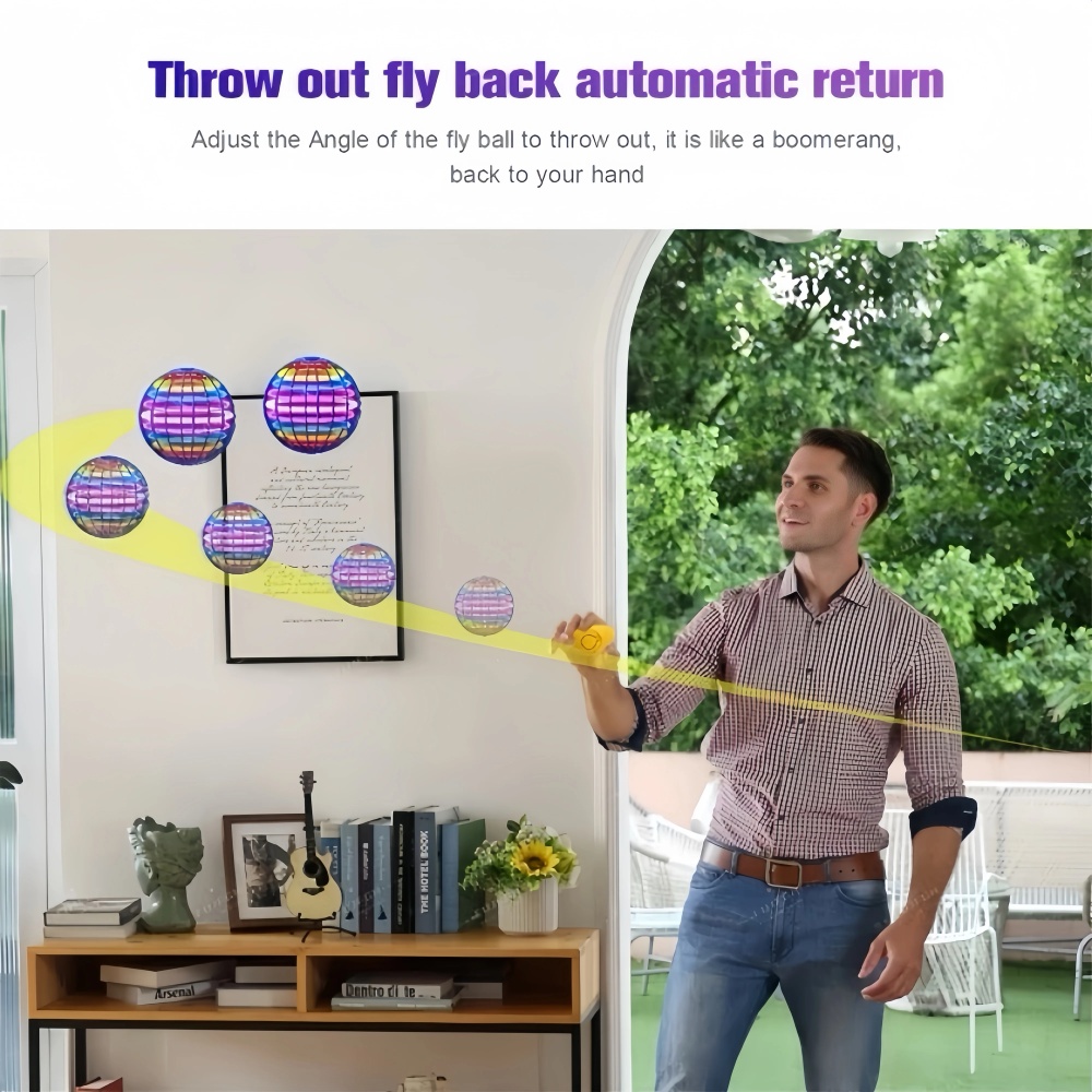 Flying Orb Boomerang Ball LED- - Stem Solar Robot Kit For Kids recensie en prijs