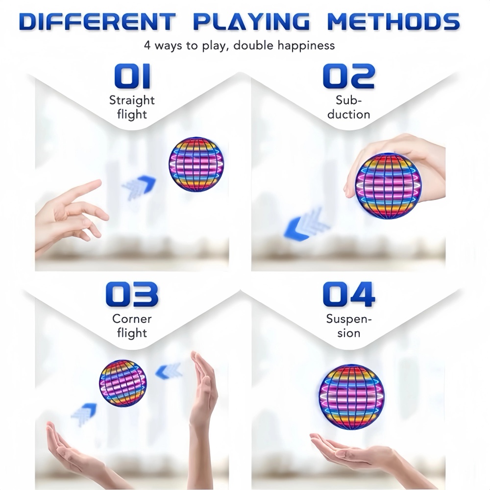 Flying Orb Boomerang Ball LED- - Stem Solar Robot Kit For Kids recensie en prijs