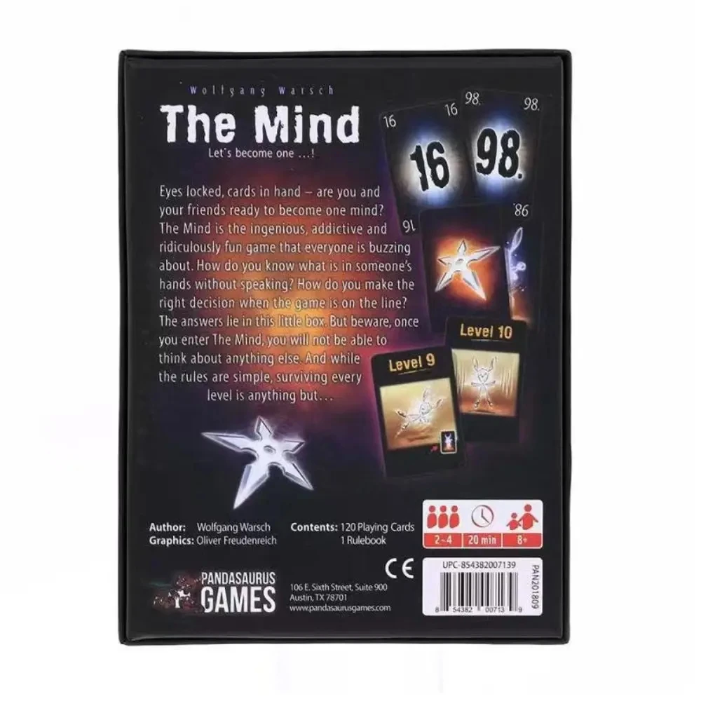 NIEUW Het Mind Card Game Party - Board Games recensie en prijs