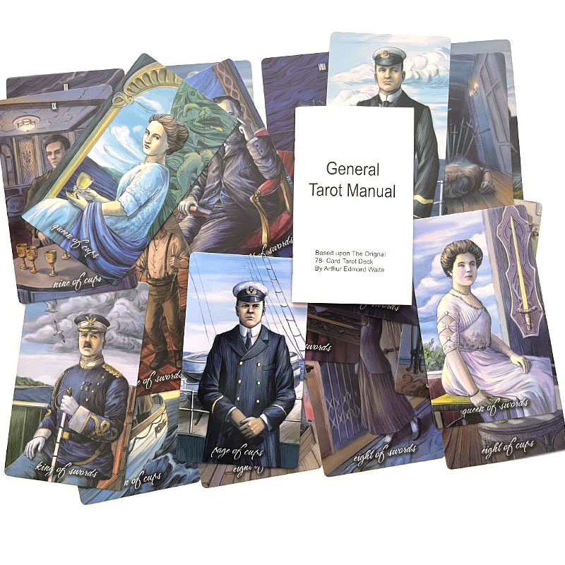 12X7Cm Titanische Waarzeggerij - Tarot Cards Deck With Guidebook recensie en prijs
