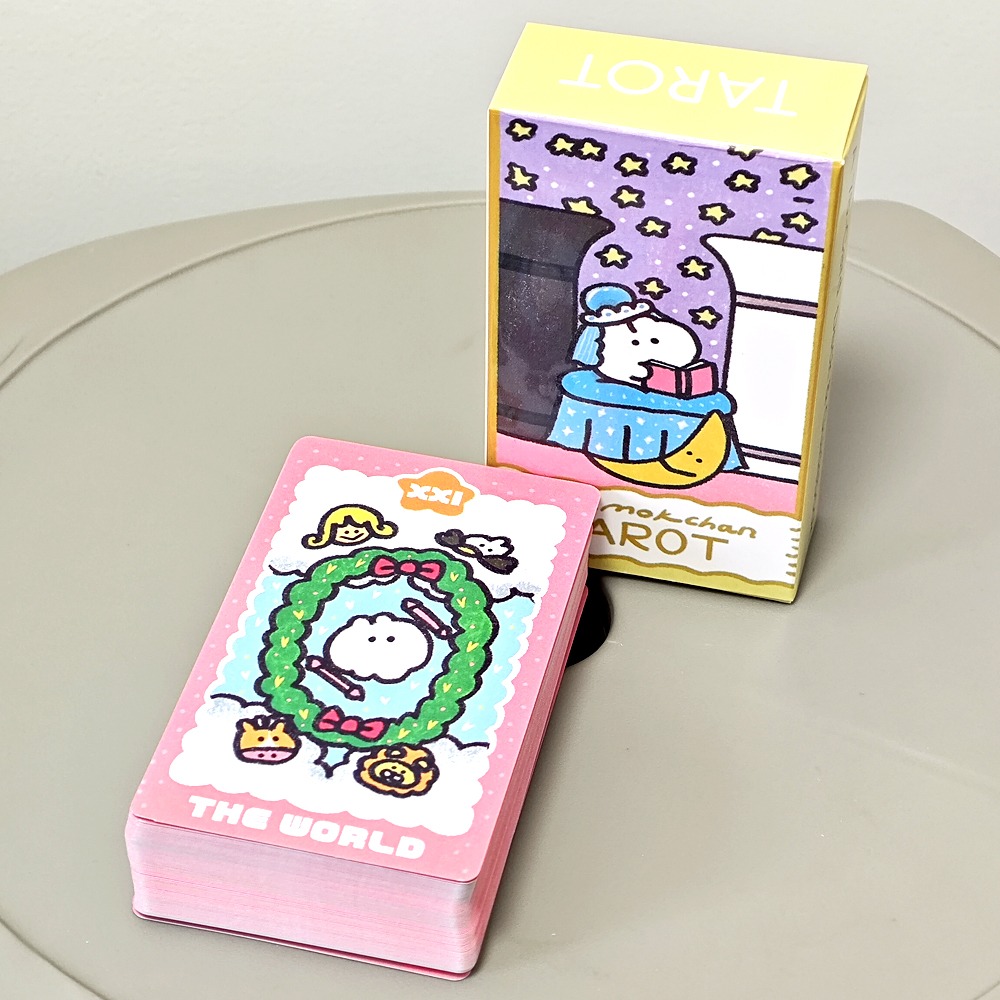 10,3 * 6 cm Mokmok Chan Tarot  - Tarot Cards Deck With Guidebook recensie en prijs