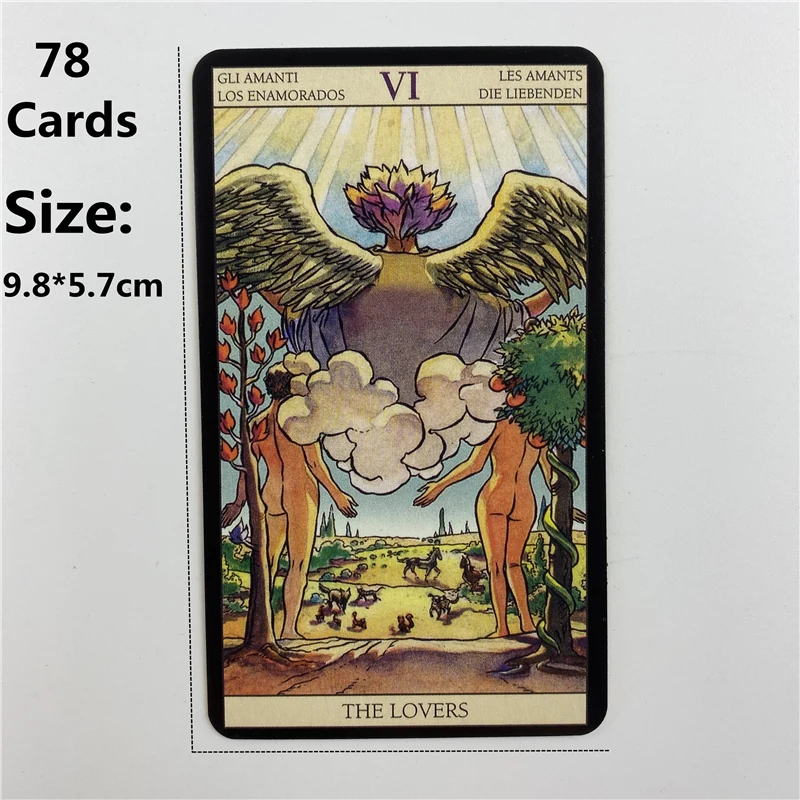 Metalen doos vergulde editie B - Tarot Cards Deck With Guidebook recensie en prijs