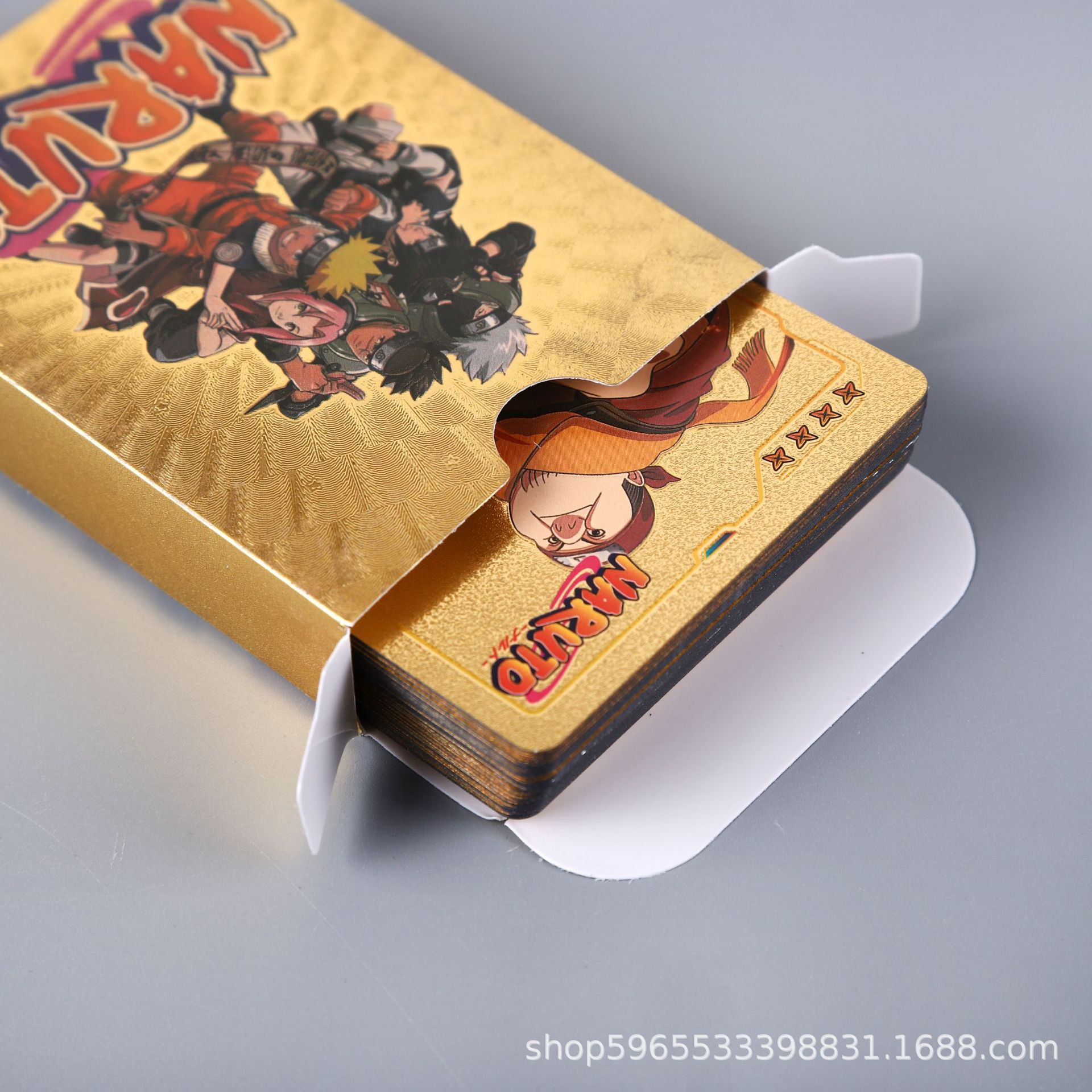 55 stuks Naruto-kaart goud Eng - Board Games recensie en prijs