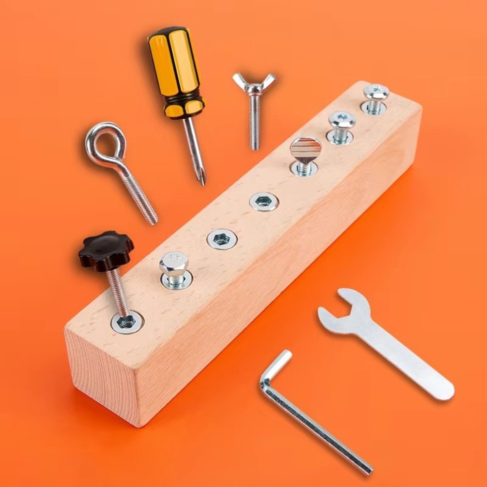 Nieuw draagbaar Montessori sch - Montessori Wooden Busy Board Toddler recensie en prijs