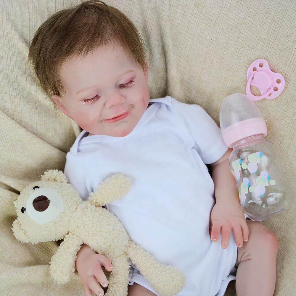 Miniatuur siliconen vinyl pop  - Reborn Baby Doll Silicone Realistic recensie en prijs