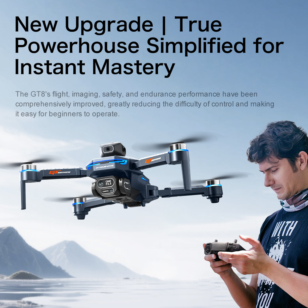 Originele GT8 Drone 8K Profess - Fpv Brushless Rc Drone 4K recensie en prijs