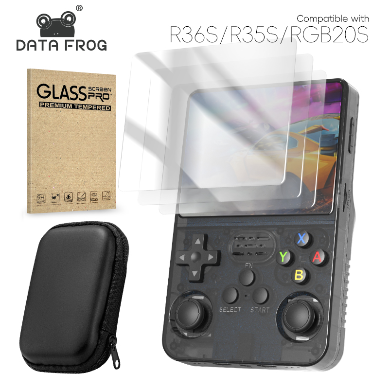 DATA FROG R36S Screen Protecto - Retro Handheld Game Console R36S recensie en prijs