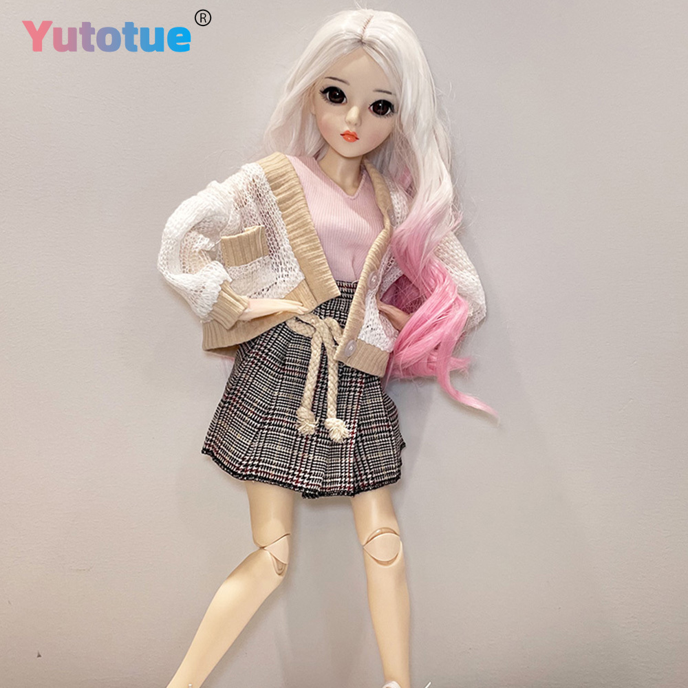 YUTOTUE 24-inch hoogte meisjes - Bjd Doll 1 6 Full Set With Clothes recensie en prijs