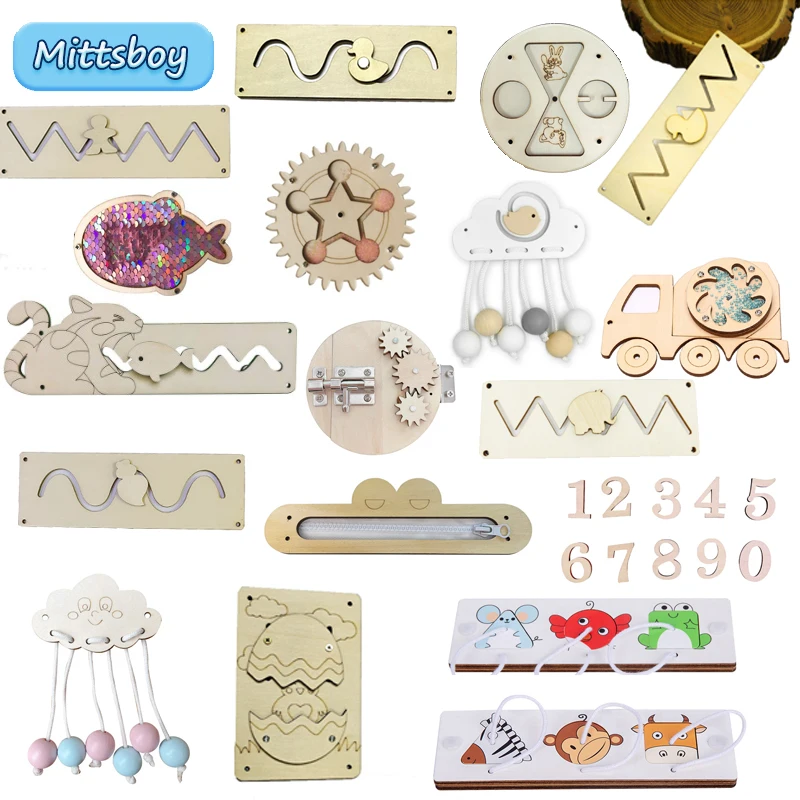 DIY Druk Bord Montessori Educa - Montessori Wooden Busy Board Toddler recensie en prijs