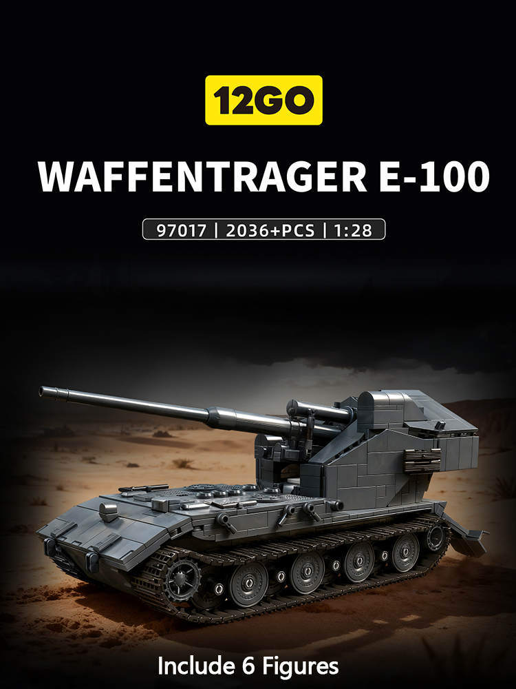DIY MOC Waffentrager Militair  - Lego Compatible Military Tank recensie en prijs
