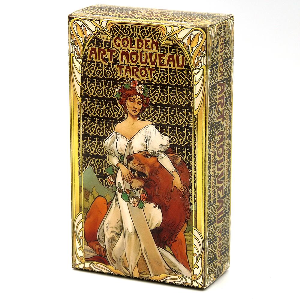 10,3*6cm Gouden Art Nouveau Ta - Tarot Cards Deck With Guidebook recensie en prijs