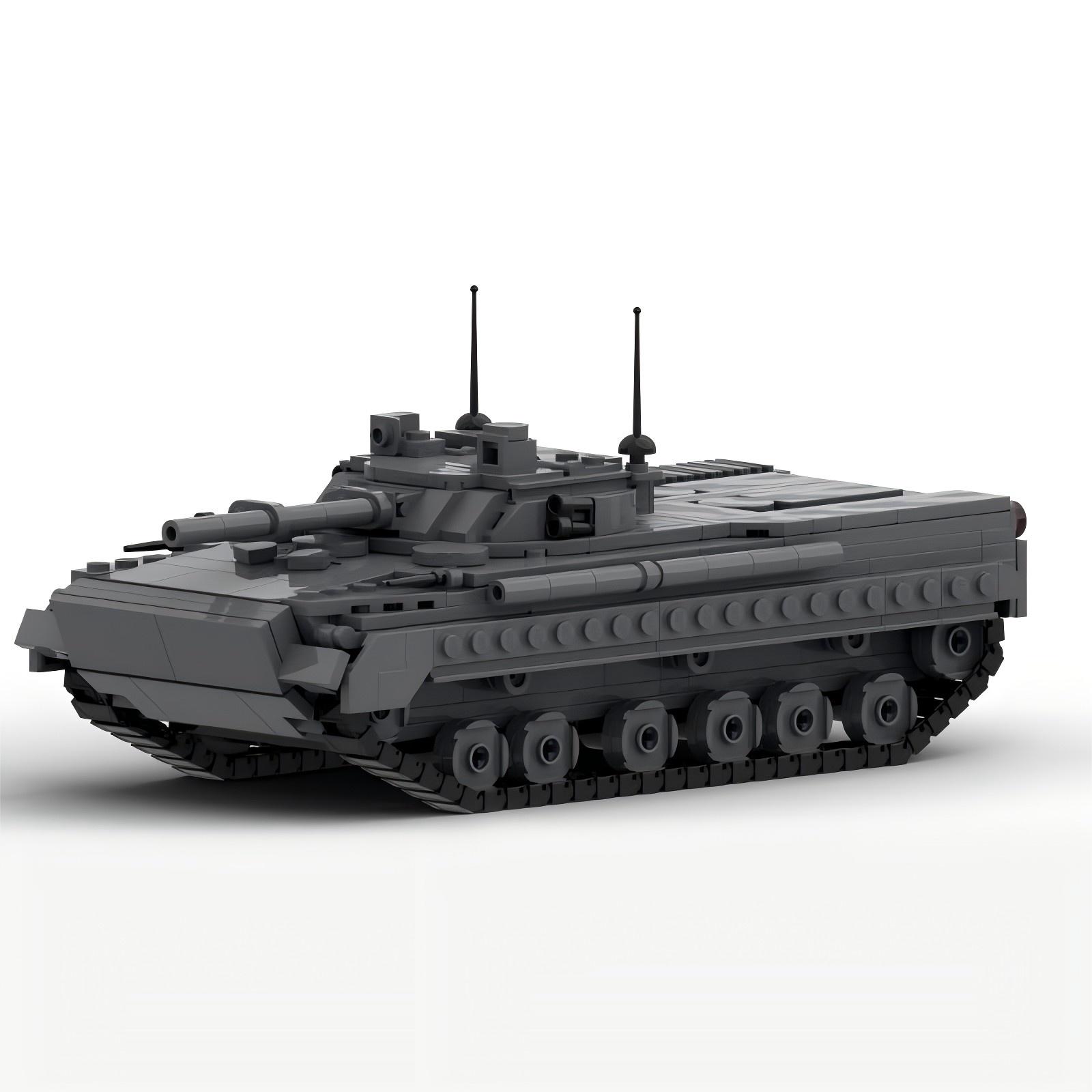 Militaire Oorlogsserie Leger T - Lego Compatible Military Tank recensie en prijs