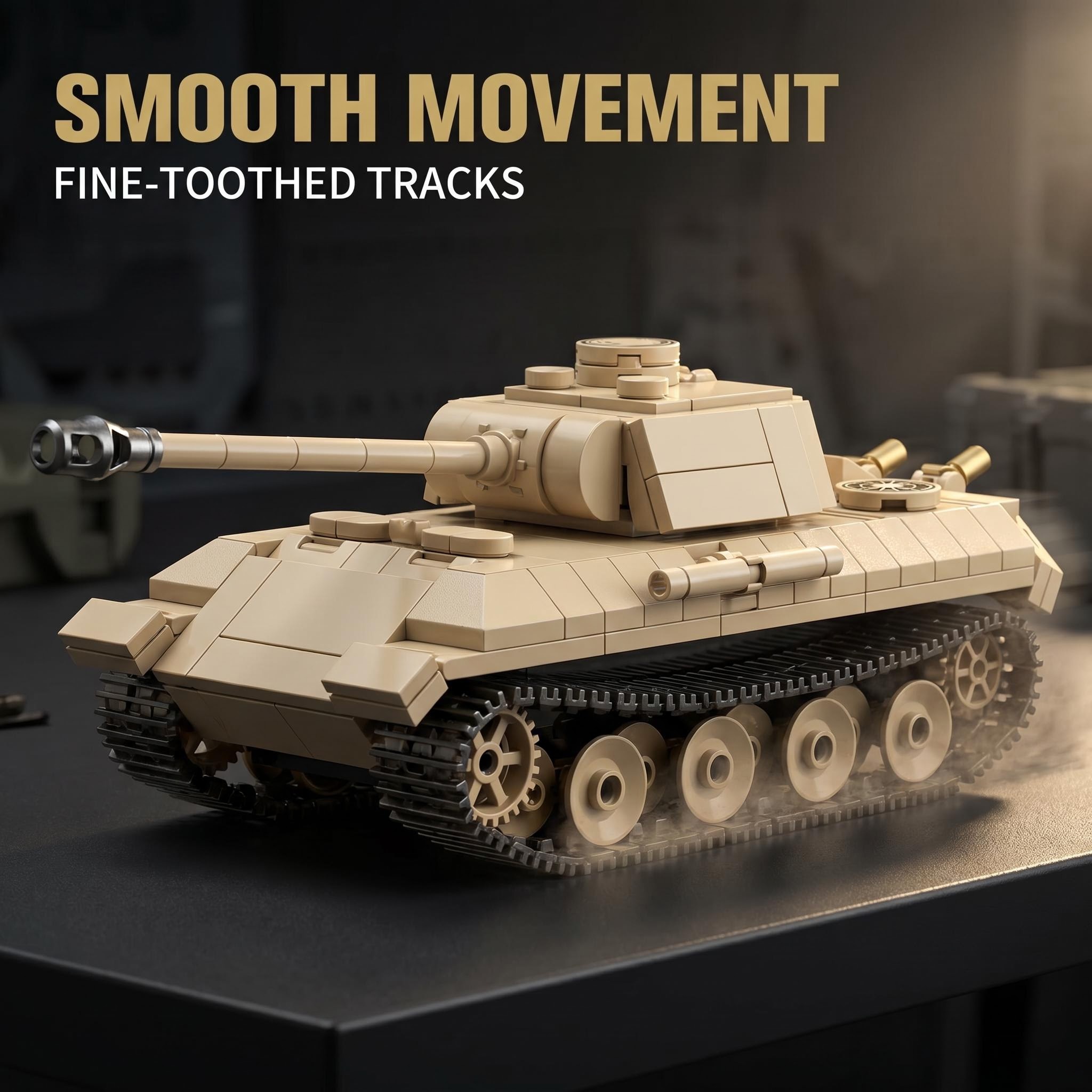 MOC Panther V Tank Tiger I KV- - Lego Compatible Military Tank recensie en prijs