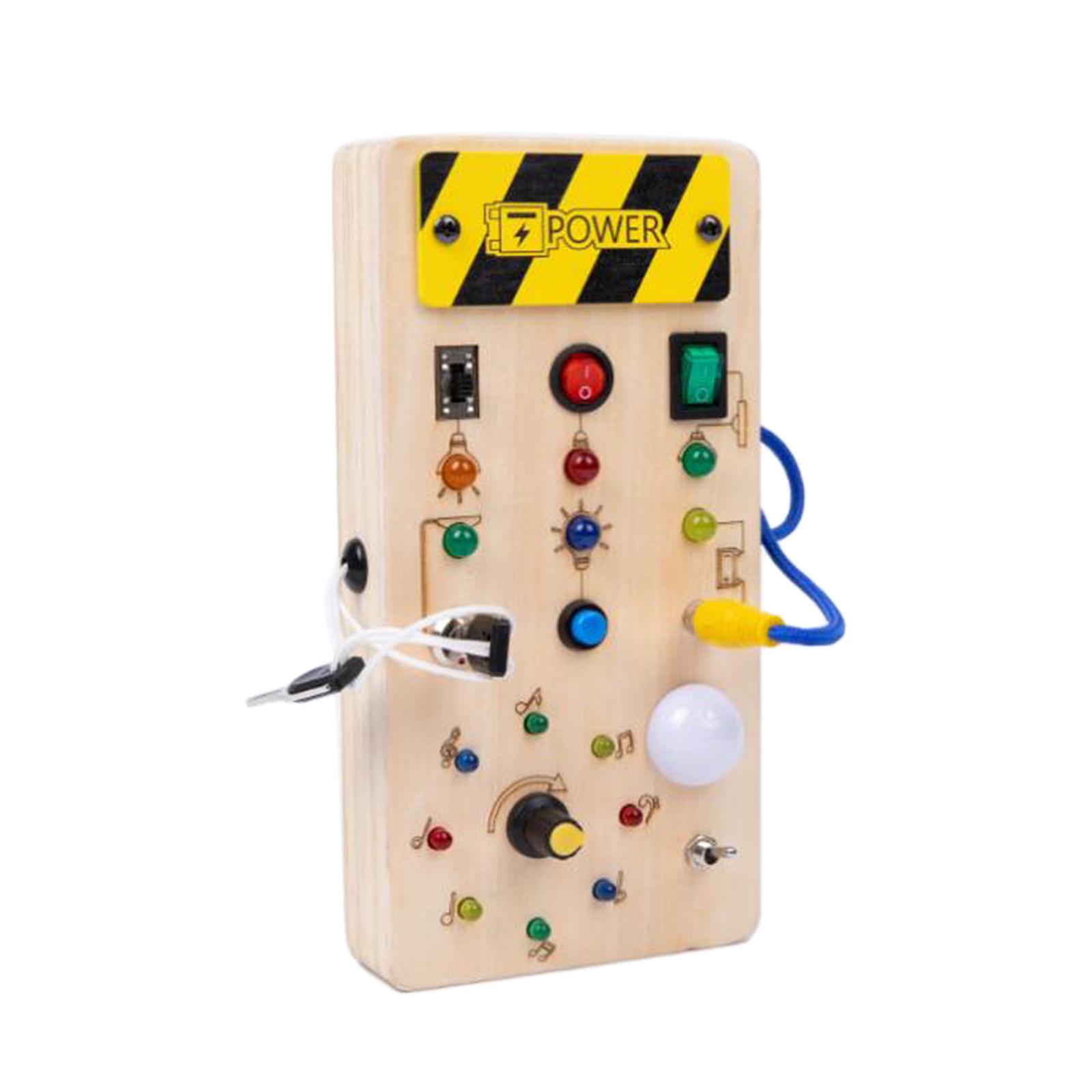 LED Houten Zintuiglijk Bord vo - Montessori Wooden Busy Board Toddler recensie en prijs