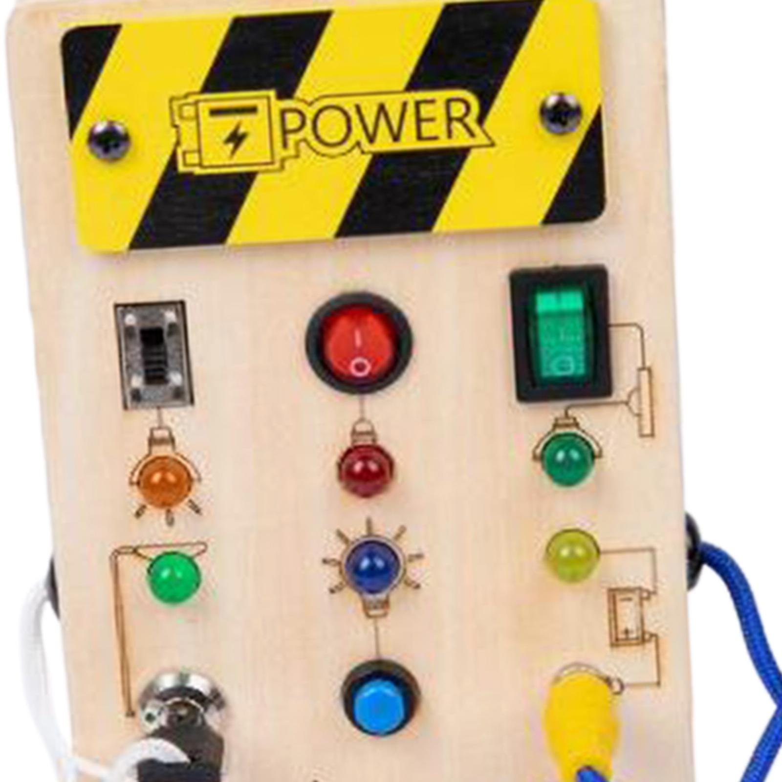 LED Houten Zintuiglijk Bord vo - Montessori Wooden Busy Board Toddler recensie en prijs