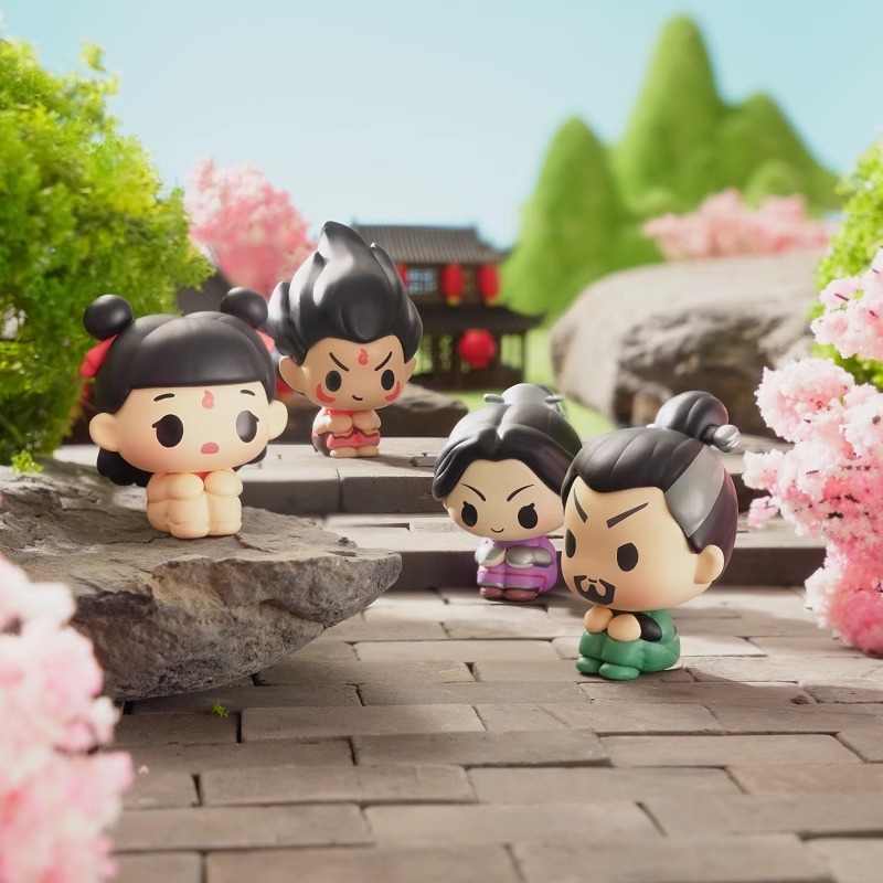 Ne Zha 2 Sit In A Row-serie Bl - Anime Action Figure Blind Box recensie en prijs