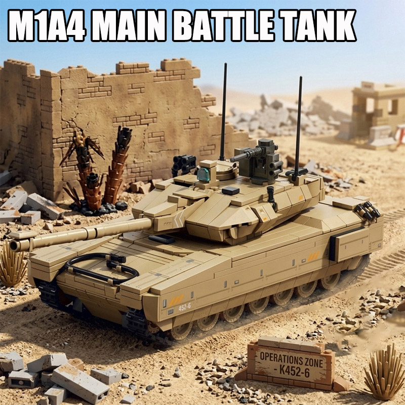 Militaire 924-delige Delta For - Lego Compatible Military Tank recensie en prijs