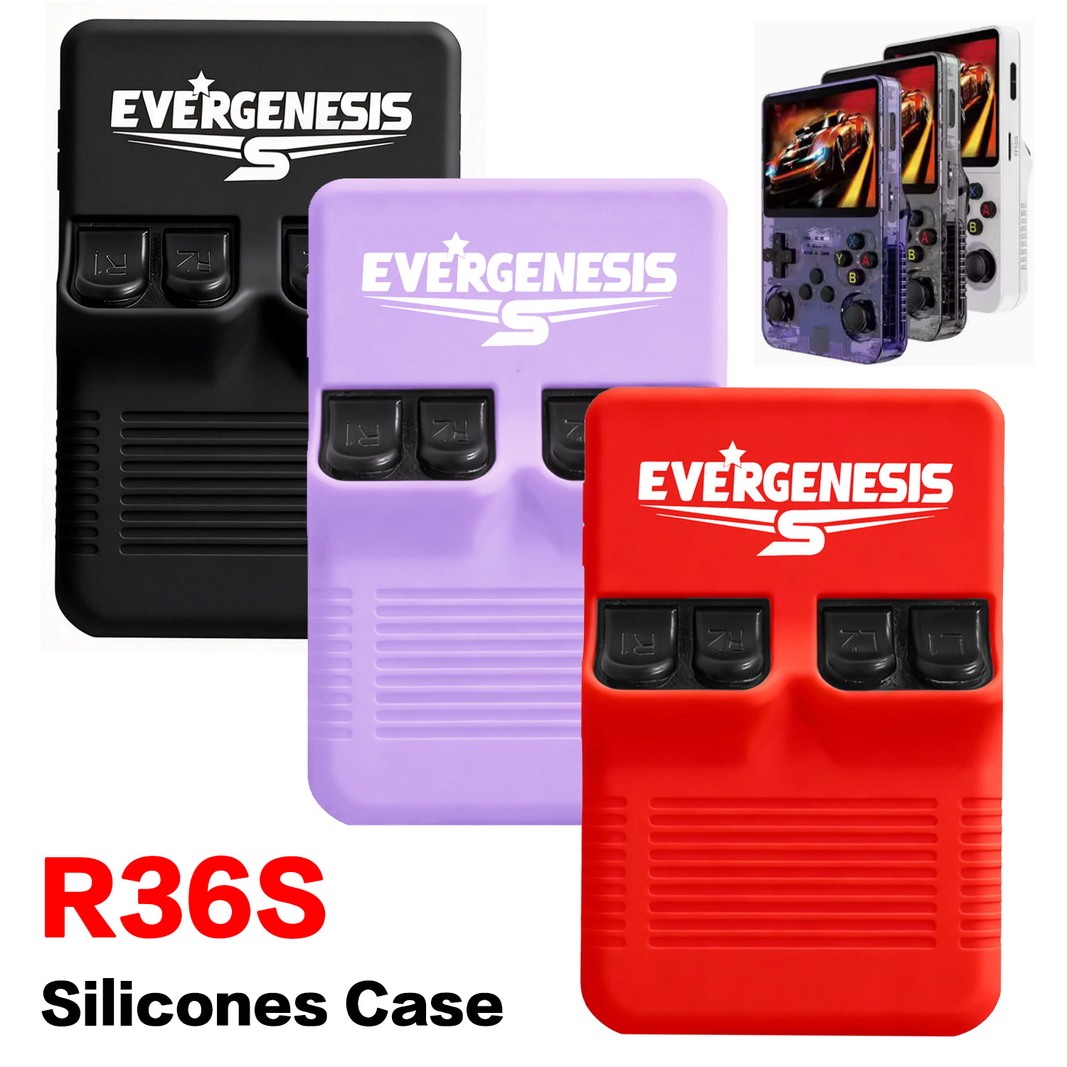 R36S Siliconen Case Handheld G - Retro Handheld Game Console R36S recensie en prijs