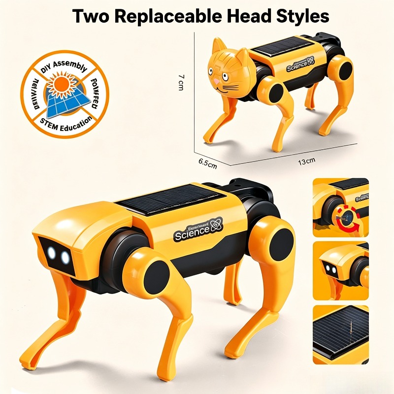 DIY op zonne-energie werkende  - Stem Solar Robot Kit For Kids recensie en prijs