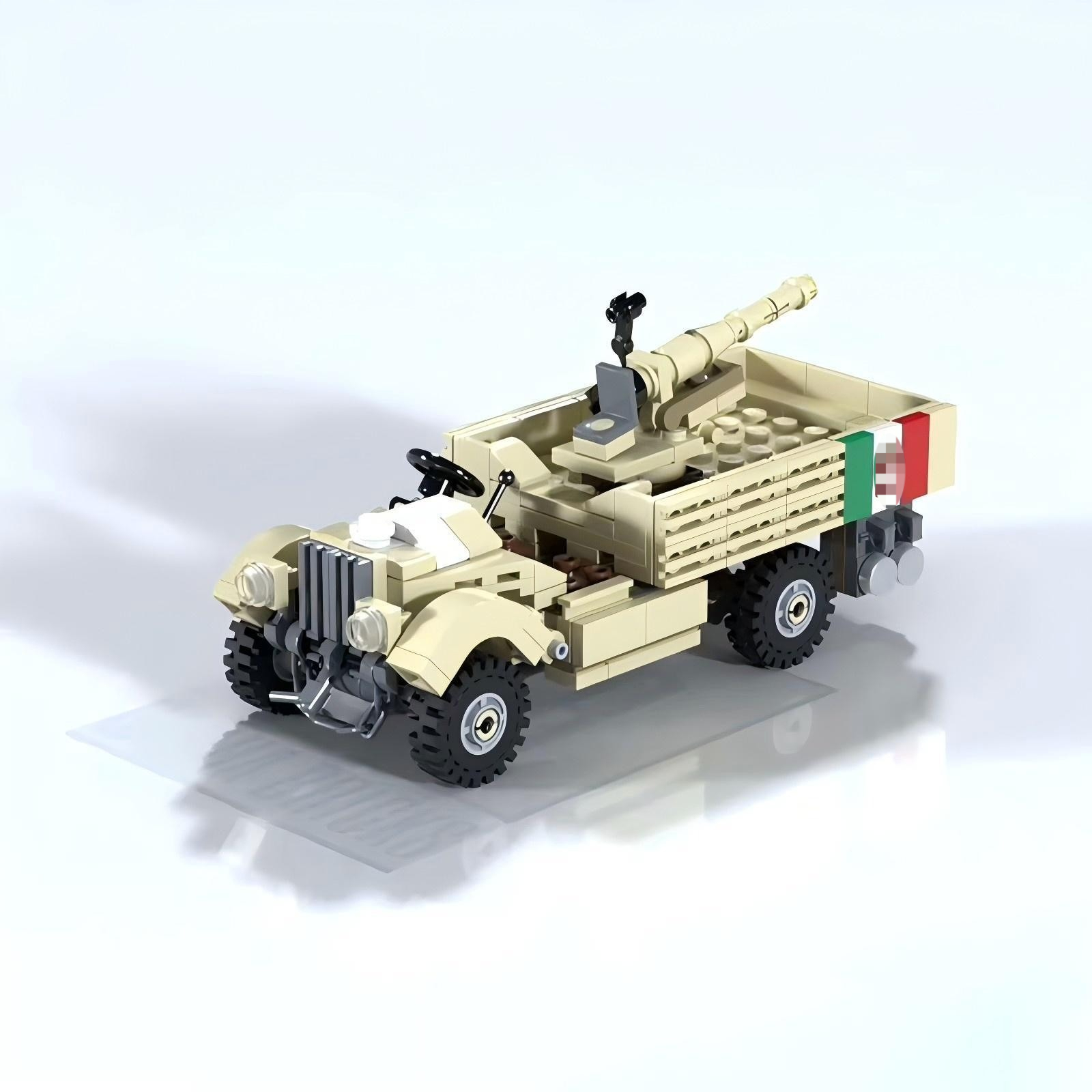 MOC Militaire Serie Italiaanse - Lego Compatible Military Tank recensie en prijs