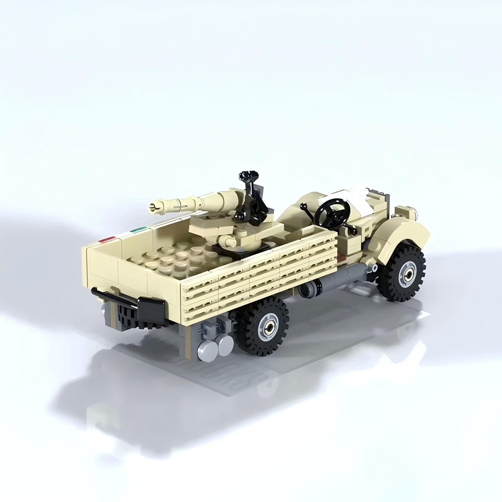 MOC Militaire Serie Italiaanse - Lego Compatible Military Tank recensie en prijs