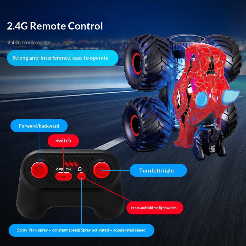 Crack Dinosaur RC Offroad Spee - Remote Control Toys recensie en prijs