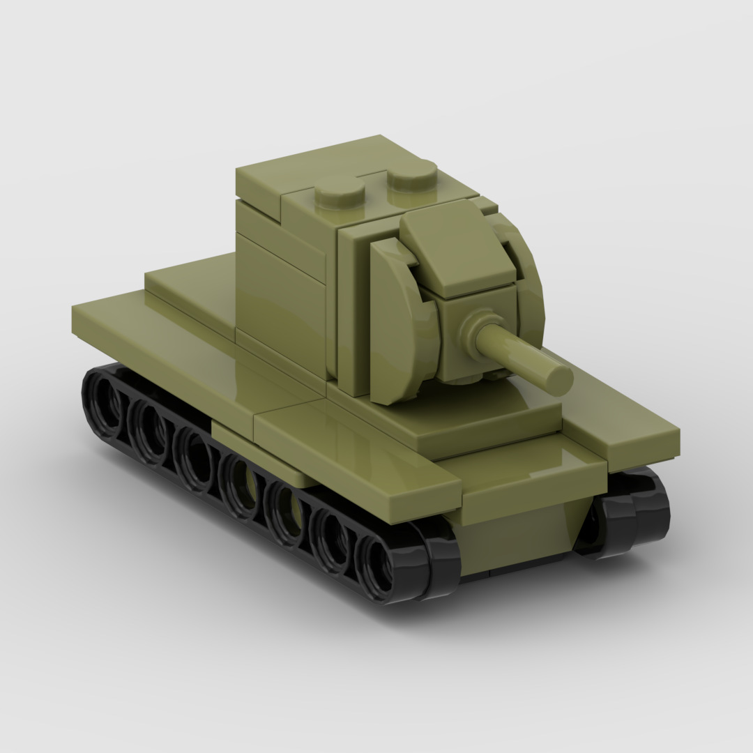 Desktop Militair Voertuig Deco - Lego Compatible Military Tank recensie en prijs