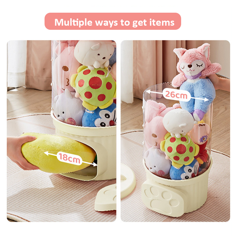 Transparante pluche opbergbox, - Dolls recensie en prijs