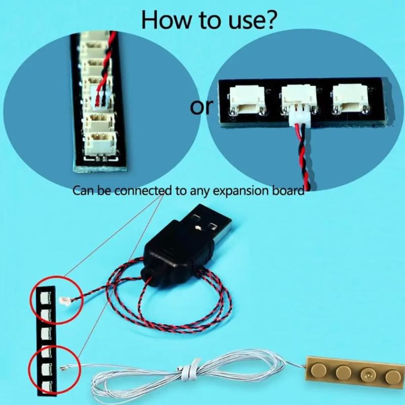 DIY 50 cm USB-voedingskabel co - Building Blocks recensie en prijs
