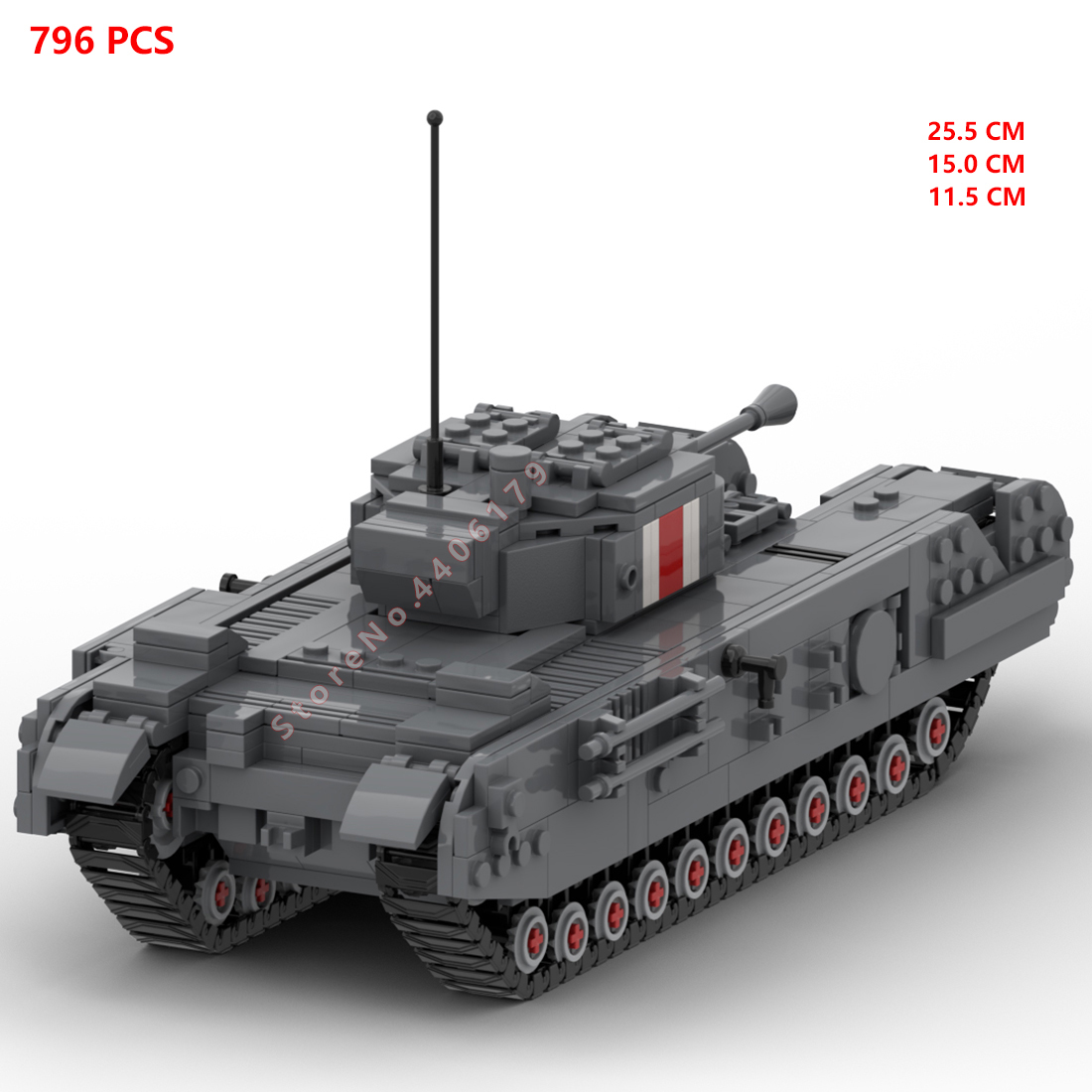Hot Militaire Wwii Uk Army Chu - Lego Compatible Military Tank recensie en prijs