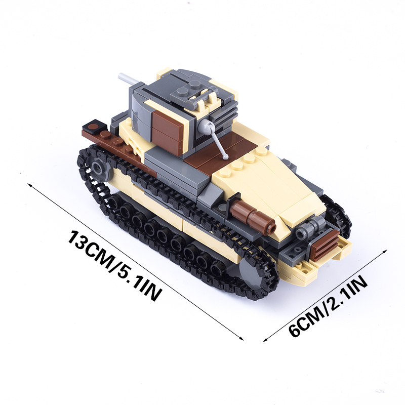 WW2 Japan Militaire Tank Bouws - Lego Compatible Military Tank recensie en prijs