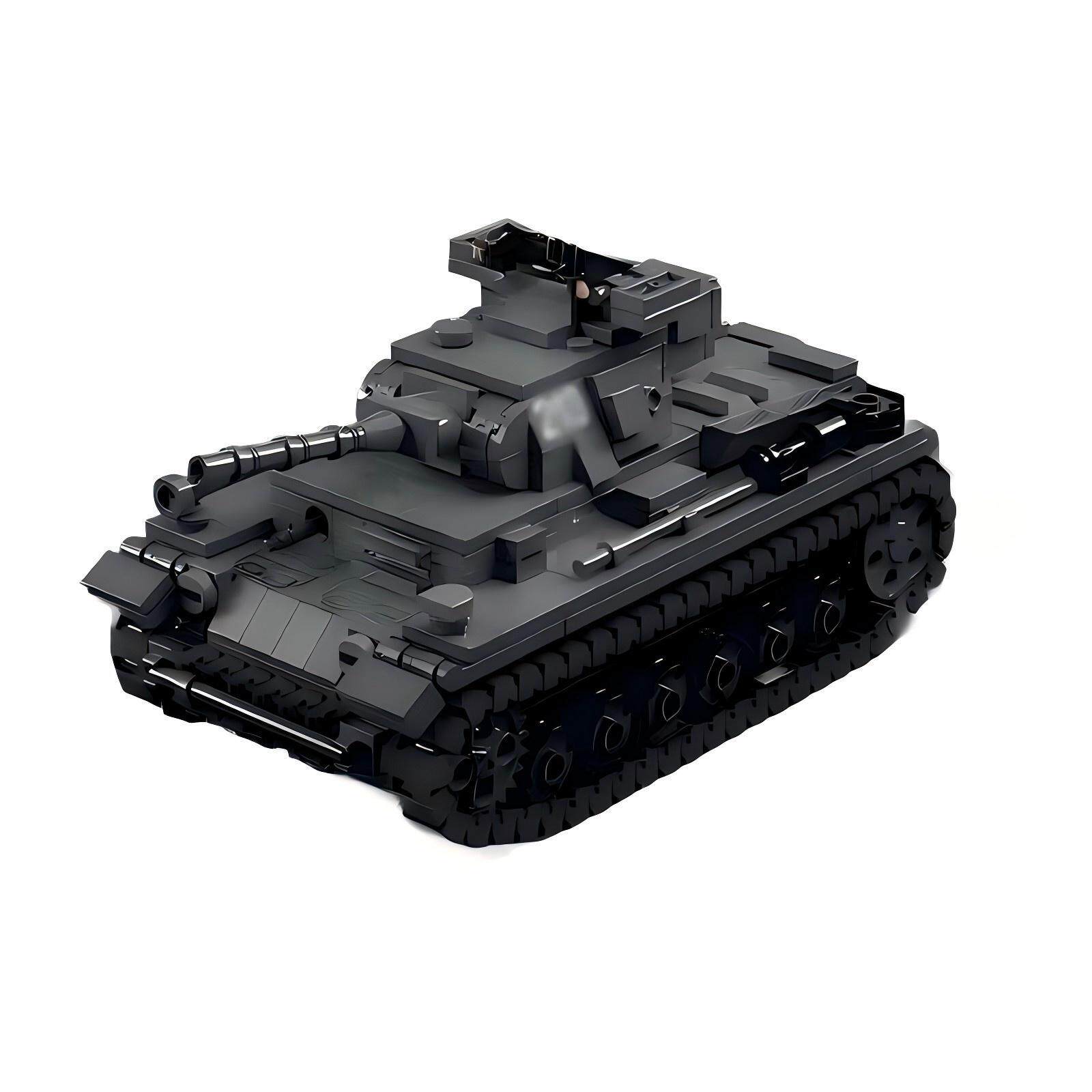 MOC WW2 F-type Zware Tank Twee - Lego Compatible Military Tank recensie en prijs