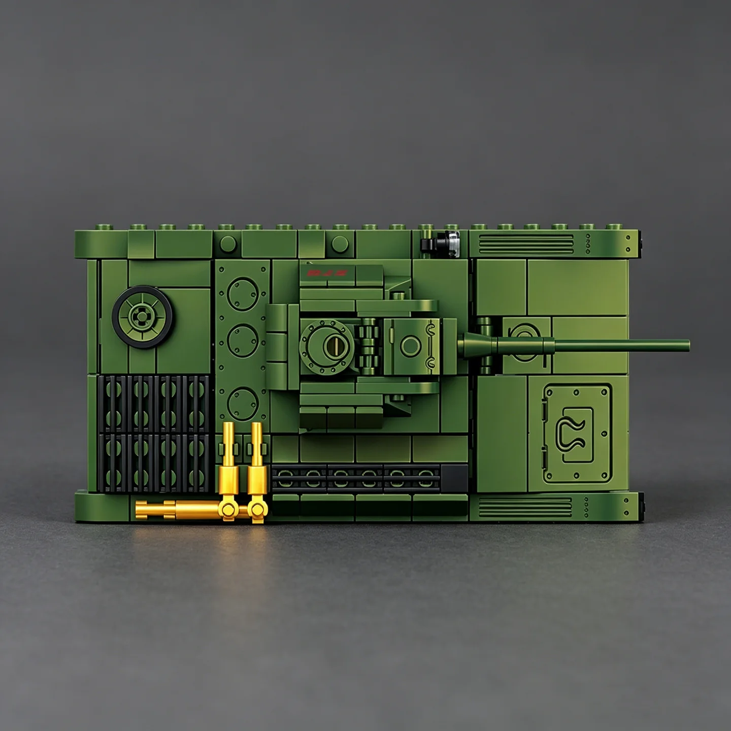 Militair Sovjet Rode Leger T-7 - Lego Compatible Military Tank recensie en prijs