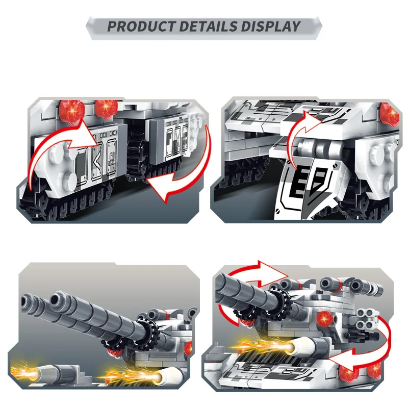 2026 WW2 Militair Voertuig Tan - Lego Compatible Military Tank recensie en prijs