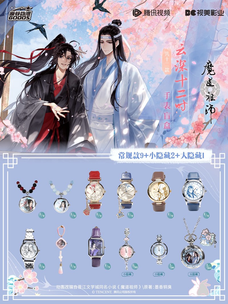 Mdzs Acg Goods The Untamed Wat - Anime Action Figure Blind Box recensie en prijs